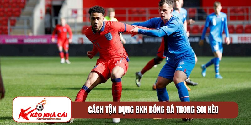 Cách tận dụng BXH bóng đá trong soi kèo